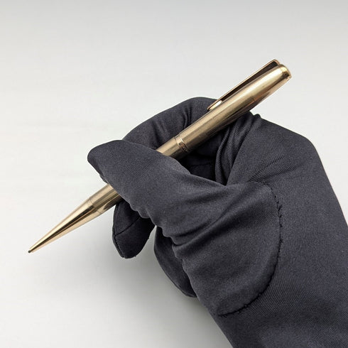 British Vintage Yard O' Red Rolled Gold Propelled Pencil in Case